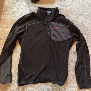 The North Face Grey Fleece Jacket with Pocket